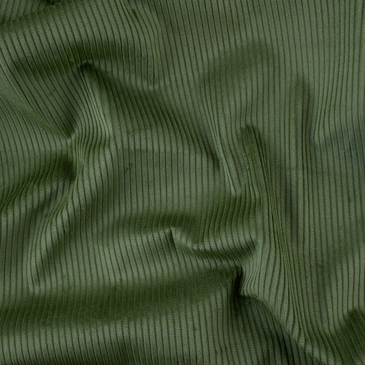 6 Wale 100% Cotton Corduroy - Green