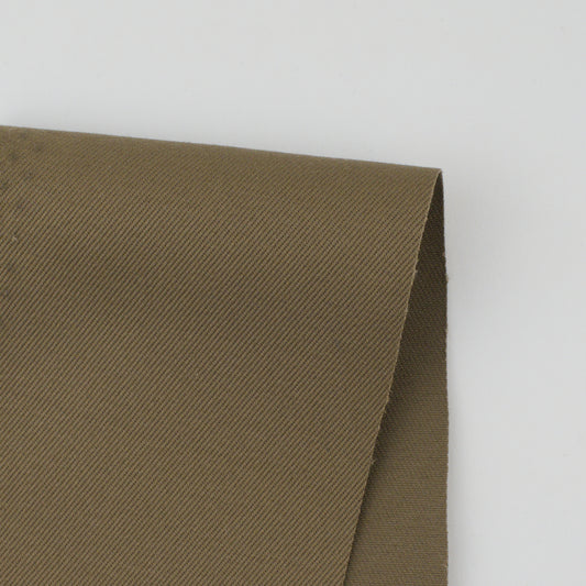 Deadstock Sueded Cotton Drill - Camel