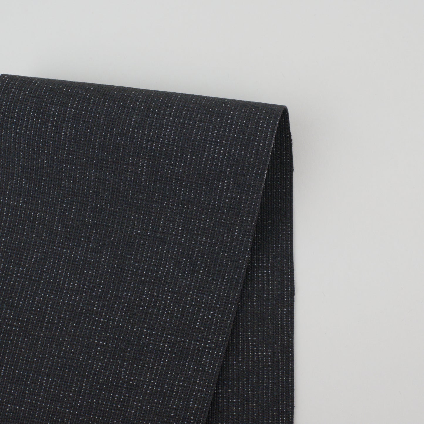 Deadstock Textured Cotton - Charcoal