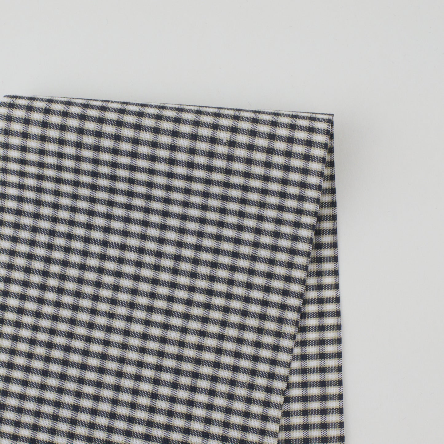 Deadstock Cotton YD Check - Black and White