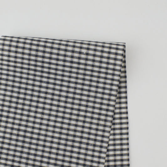 Deadstock Cotton YD Check - Black and White