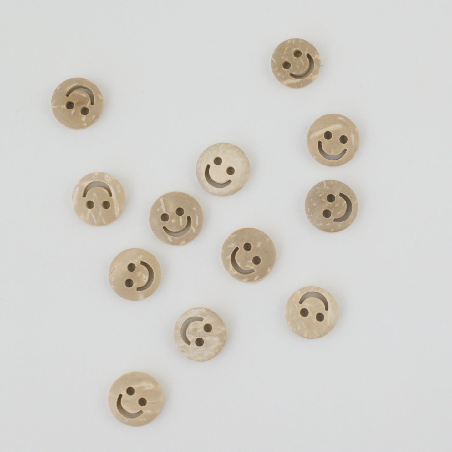 Smiley Face 1/2" Wood Buttons