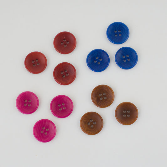 Dyed Corozo Button 18mm