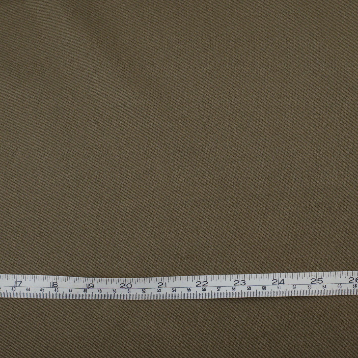 Deadstock Sueded Cotton Drill - Camel