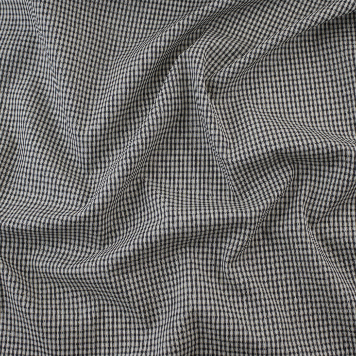 Deadstock Cotton YD Check - Black and White