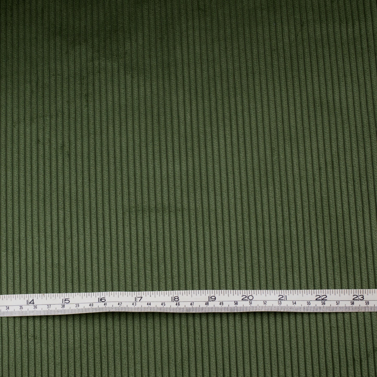 6 Wale 100% Cotton Corduroy - Green