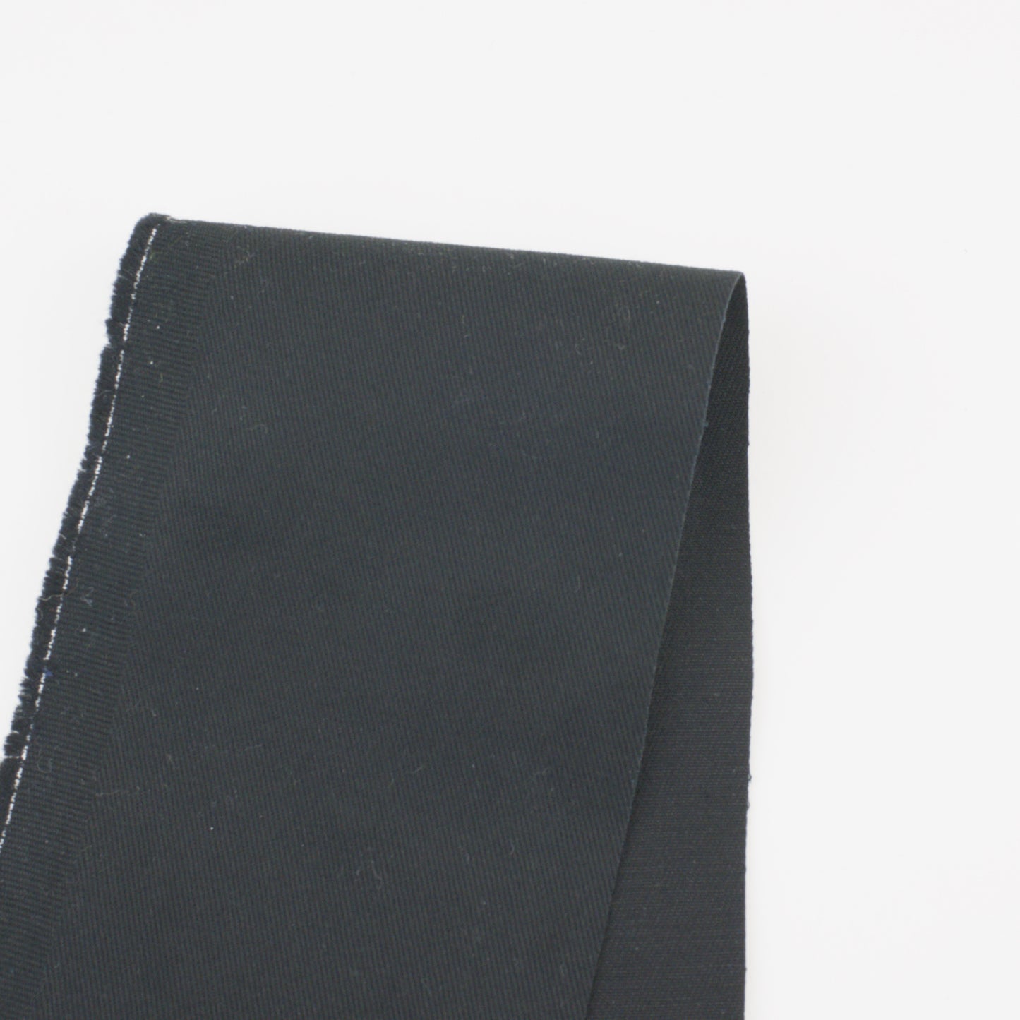 Deadstock Sueded Cotton Drill - Black